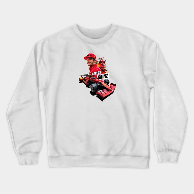 Racing Sainz 2021 Crewneck Sweatshirt by pxl_g